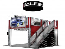 Multi Level Trade Show Booth | AE2020 Variation A RIght