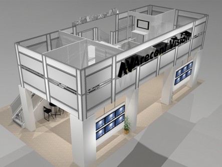 Double Deck Tradeshow Booth | VL5030 Lower Middle
