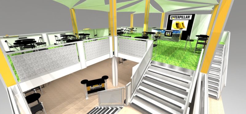 two story exhibit rentals