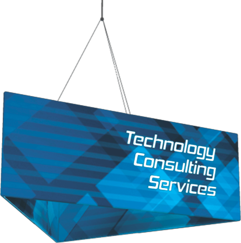 Triangle Hanging sign