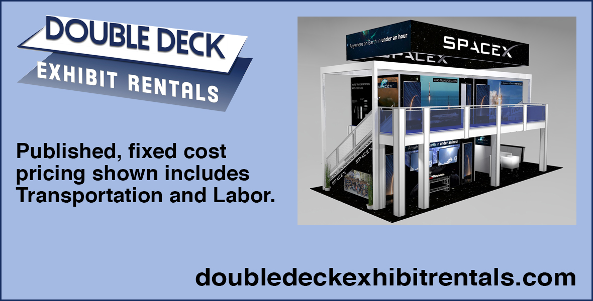Double Deck Exhibit Rentals