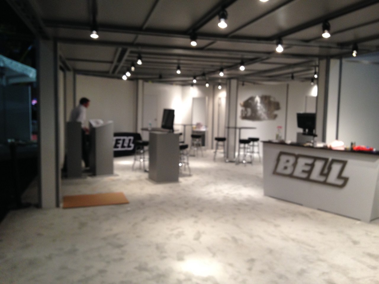 Interior Environment In Large Trade Show Double Deck Exhibit Rental