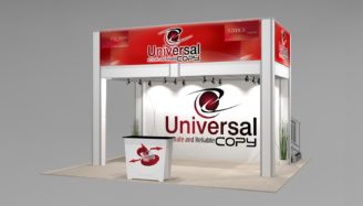 Popular Design for Trade Show Double Deck